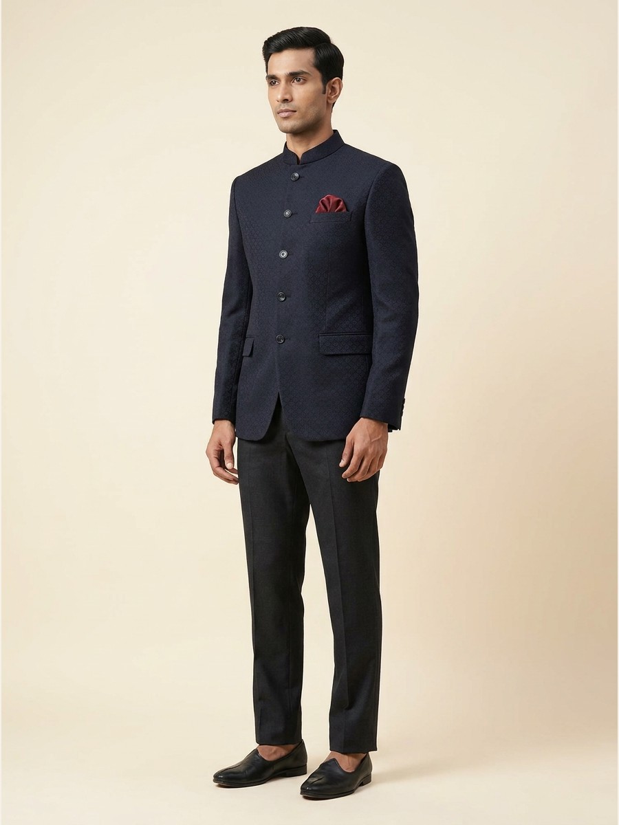 Signature All-Weather Suiting · Super 70s fabric styled as a garment