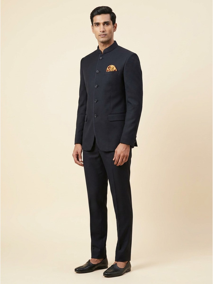 Signature All-Weather Suiting · Super 100s fabric styled as a garment
