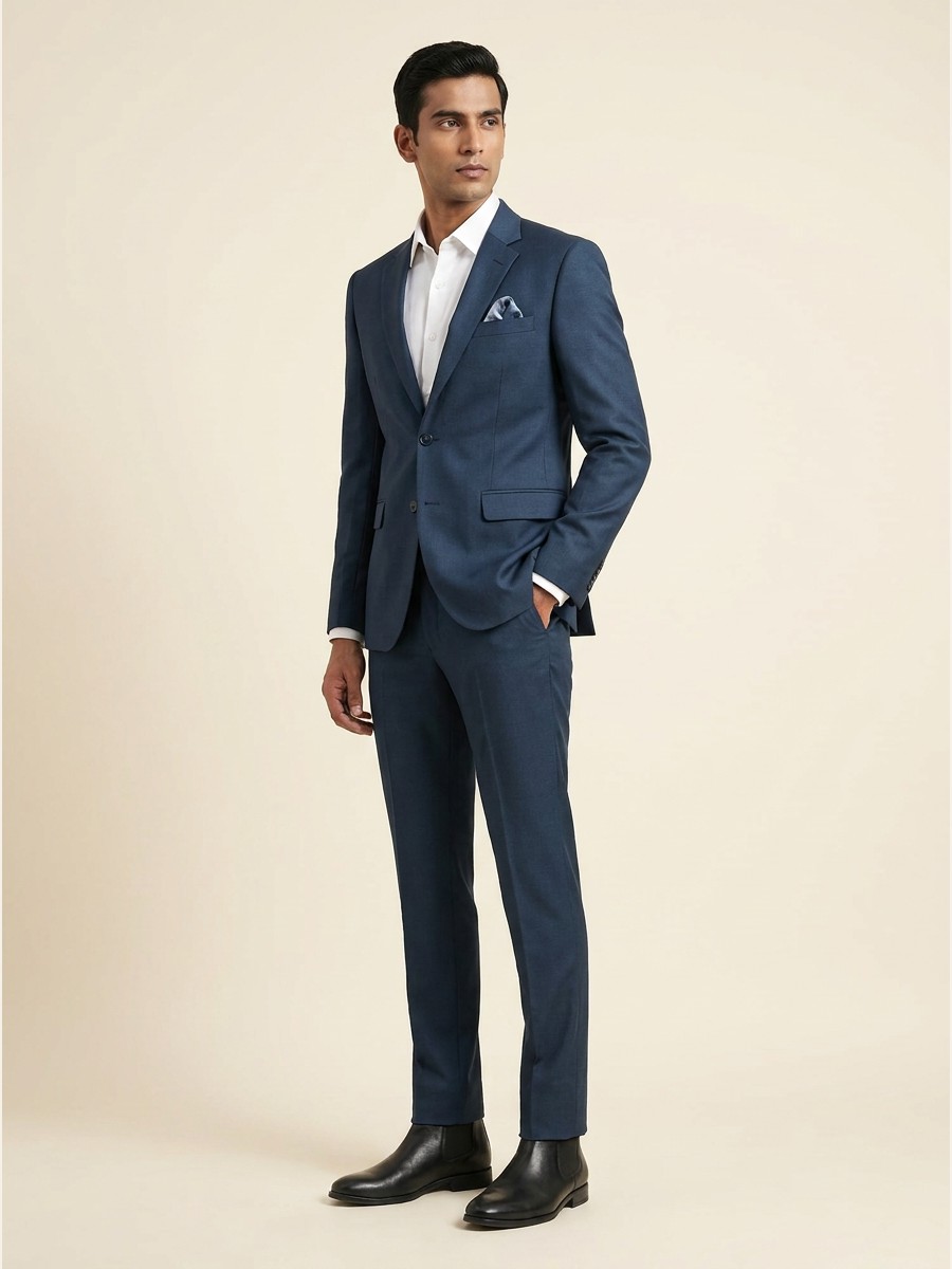 Signature All-Weather Suiting · Super 90s shade 4 — Multi styled as garment